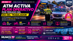 ATM ACTIVA PLAN OPERATIVO FERIADO DÍA DEL TRABAJADOR