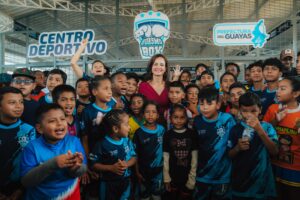 PREFECTA DEL GUAYAS INAUGURA CENTRO DE ENTRENAMIENTO GUASMO BOX
