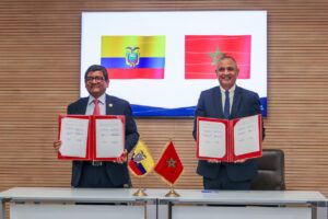 ECUADOR Y MARRUECOS FIRMAN MEMORANDO DE ENTENDIMIENTO JETCO