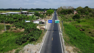 NOBOA ENTREGA CORREDOR VÍAL PALESTINA – MACUL – VINCES