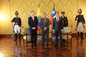 PRESIDENTE NOBOA RECIBE CARTAS CREDENCIALES DE NUEVOS EMBAJADORES